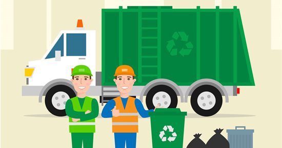 Collectes des déchets assurées les samedis 26/12 et 2/01