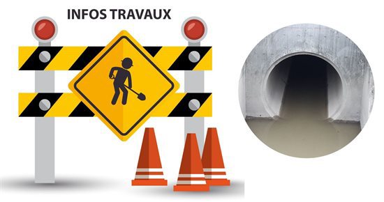 Confines : travaux sur les réseaux d’évacuation des eaux de pluie