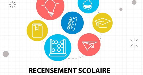 Rentrée 2022/2023 :  recensement des enfants nés en 2019