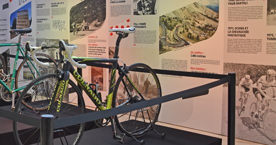 Exposition officielle "Cols et grimpeurs" au Pôle culturel