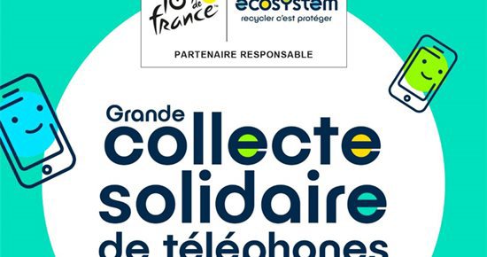 Collecte solidaire d’anciens téléphones