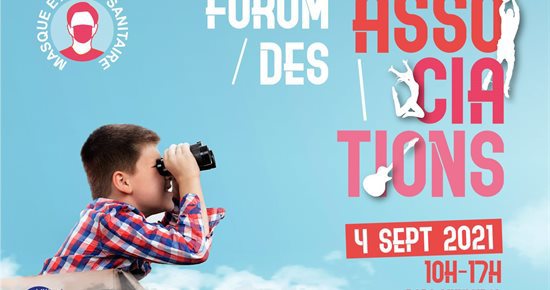 Le Forum des associations vous donne rdv le 4 sept