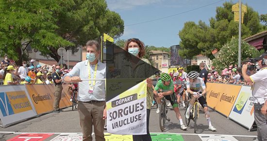 Aftermovie | Sorgues entre dans l'Histoire du Tour de France