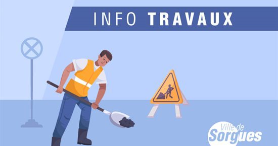 Route d’Orange : travaux sur les réseaux d’eaux