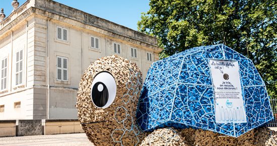 Recyclons nos bouteilles en plastique avec la tortue Gaïa