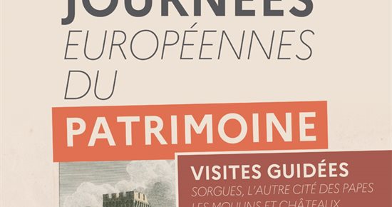 Journées du Patrimoine : deux visites guidées programmées