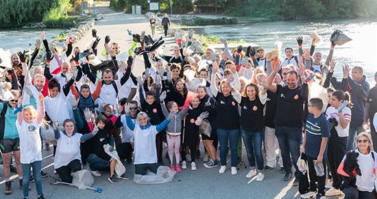 Une tonne de déchets récoltée lors du World Clean Up Day
