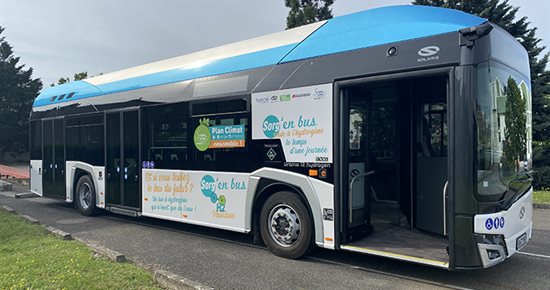 Et si vous testiez un bus à Hydrogène ?