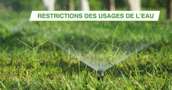 Alerte sécheresse : des mesures de restrictions  de l’usage de l’eau