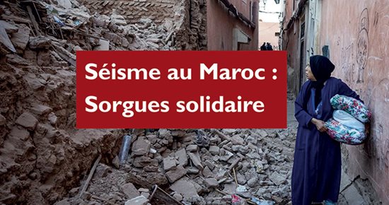 Séisme au Maroc : Sorgues solidaire