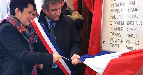 Cérémonie du 11 novembre : Marius Julien Milan a rejoint ses frères d’armes sur le Monument aux Mort
