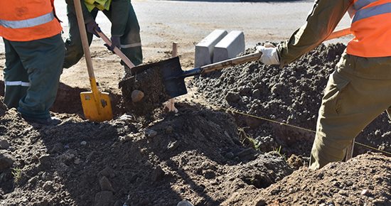 Réseau eau potable : Travaux avenue Achille Maureau