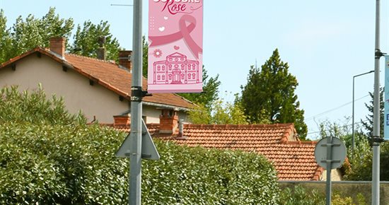 Octobre Rose : la Ville affiche son soutien