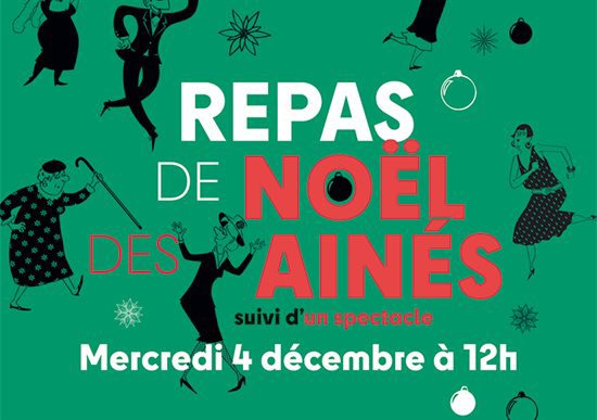 Les inscriptions au repas de Noël c'est maintenant !