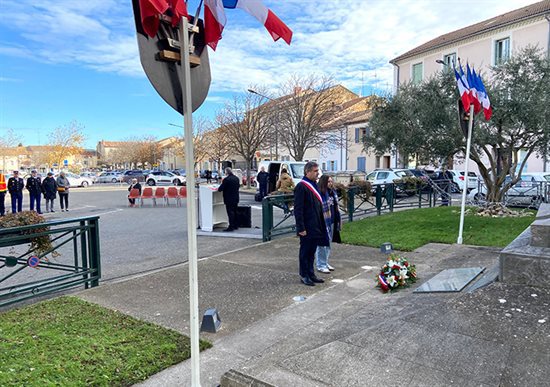 5 décembre 2024 : Cérémonie d'hommage aux morts pour la France