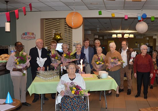 Résidence Le Ronquet : neuf résidents ont fêté leur anniversaire