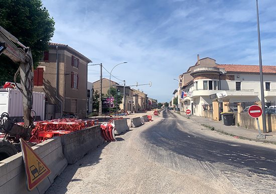 Avenue d’Avignon : Fermeture de la circulation à compter du 22 septembre