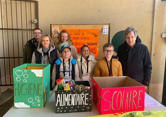 Les élèves de Jean Jaurès se mobilisent pour la solidarité