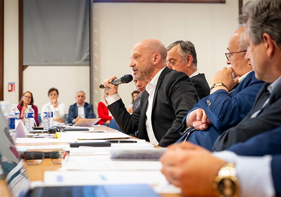 Stéphane Garcia, nouveau président des Sorgues du Comtat