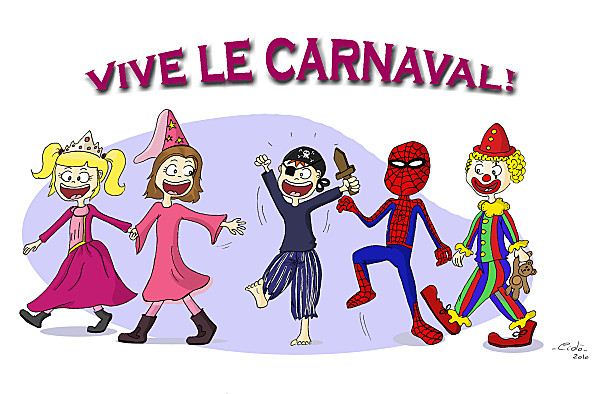 Carnaval Groupe scolaire Bécassières