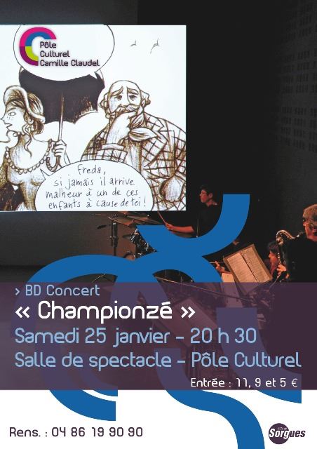 Championzé, le BD concert