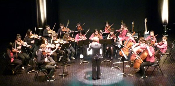 Rencontre des orchestres à cordes du Conservatoire d’Orange et de l’École de Musique de Sorgues