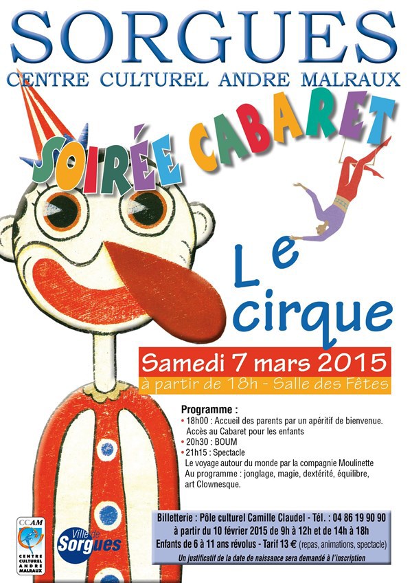 Soirée cabaret pour les enfants