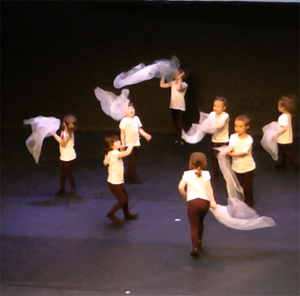 Spectacle des classes d’éveil musique et mouvement