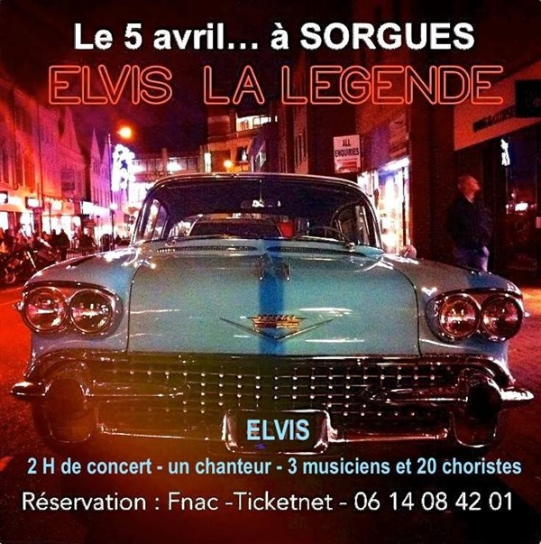 Concert ELVIS LA LÉGENDE