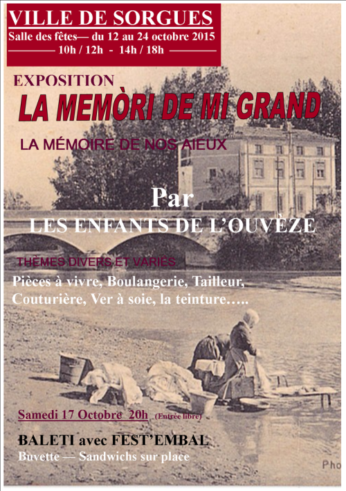 Exposition "La mémoire de nos aïeux"