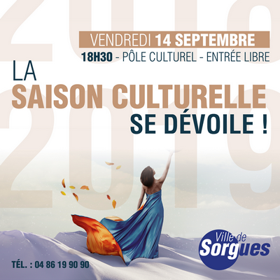 La saison culturelle se dévoile...