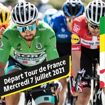 Tour de France 2021 | Départ de l'étape 11 à Sorgues