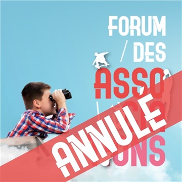 [ANNULÉ] Forum des associations