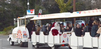 Le petit train du Père Noël