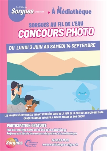 Concours photo "Sorgues au fil de l'eau"