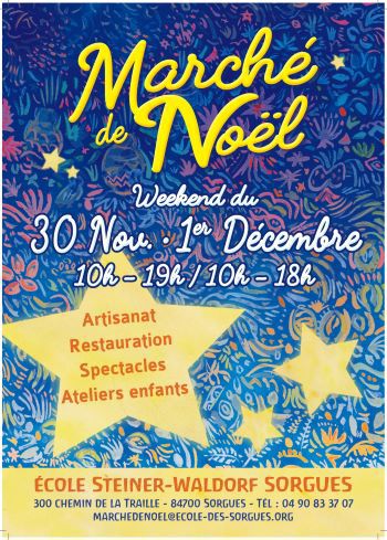 Marché de Noël de l'école Steiner