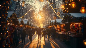 Mise en lumière du Village de Noël