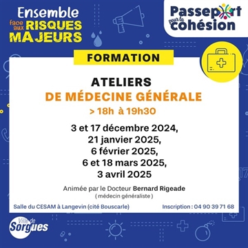 FORMATION | Ateliers de médecine générale