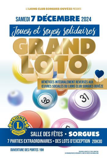 Loto du Lions club Sorgues Ouvèze