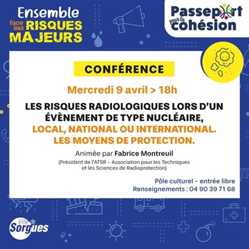 Conférence | Les risques radiologiques...