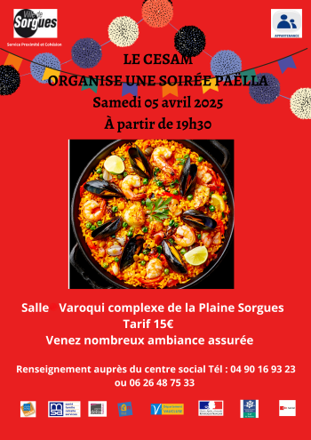 Soirée paëlla
