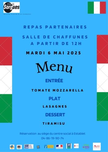 Repas partenaires / habitants par les bénévoles du CeSam et le groupe des ASL