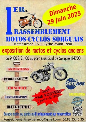 Sorg' en mob' : 1er rassemblement de motos-cyclos sorguais
