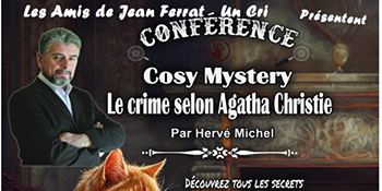 Conférence littéraire | Le Cosy Mystery ou le crime selon Agatha Christie