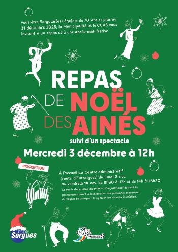 Repas de Noël des Aînés du 3 décembre