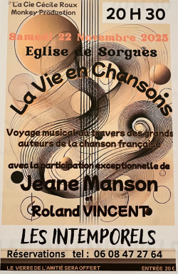 Concert "La vie en chansons"