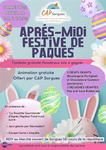 Après-midi festive de Pâques