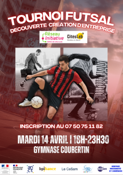 Tournoi de futsal - Découverte création d'entreprise