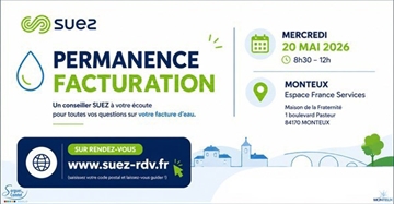 SUEZ : Permanence facturation