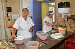 Les agents municipaux étaient sur le pied de guerre pour accueillir les enfants en ce 1er jour d’école.